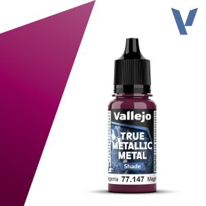 Vallejo True Metallic Metal 77.147 – Magenta Carmesí Shade 18 ml
