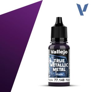 Vallejo True Metallic Metal 77.148 – Púrpura Amatista Shade 18 ml
