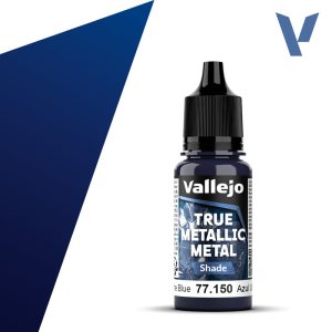 Vallejo True Metallic Metal 77.150 – Azul Ultramar Shade 18 ml