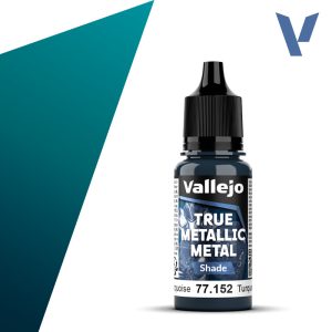 Vallejo True Metallic Metal 77.152 – Turquesa Hidra Shade 18 ml
