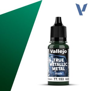 Vallejo True Metallic Metal 77.153 – Verde Escarabajo Shade 18 ml