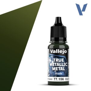 Vallejo True Metallic Metal 77.156 – Oro Verde Shade 18 ml