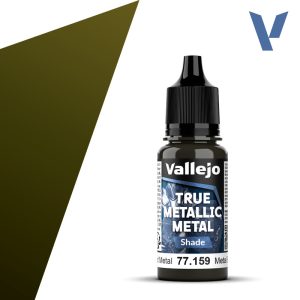 Vallejo True Metallic Metal 77.159 – Metal Envejecido Shade 18 ml