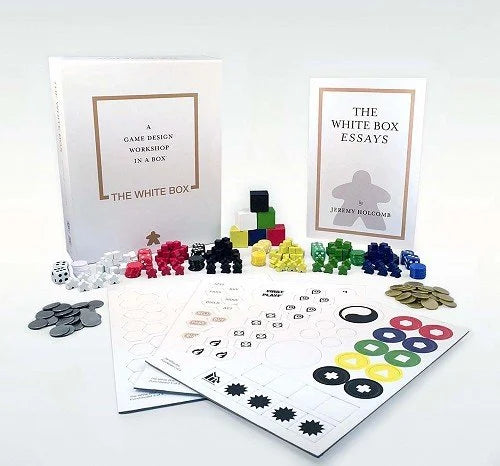Portada de The White Box: A Game Design Kit in a Box – Inglés