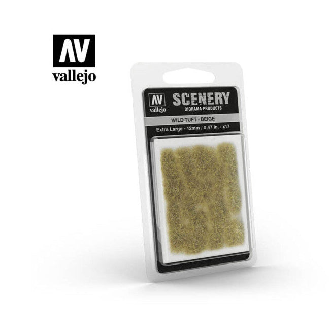 Scenery: Wild Tuft- Beige, Extra large (12 mm. / 0,47 in.)
