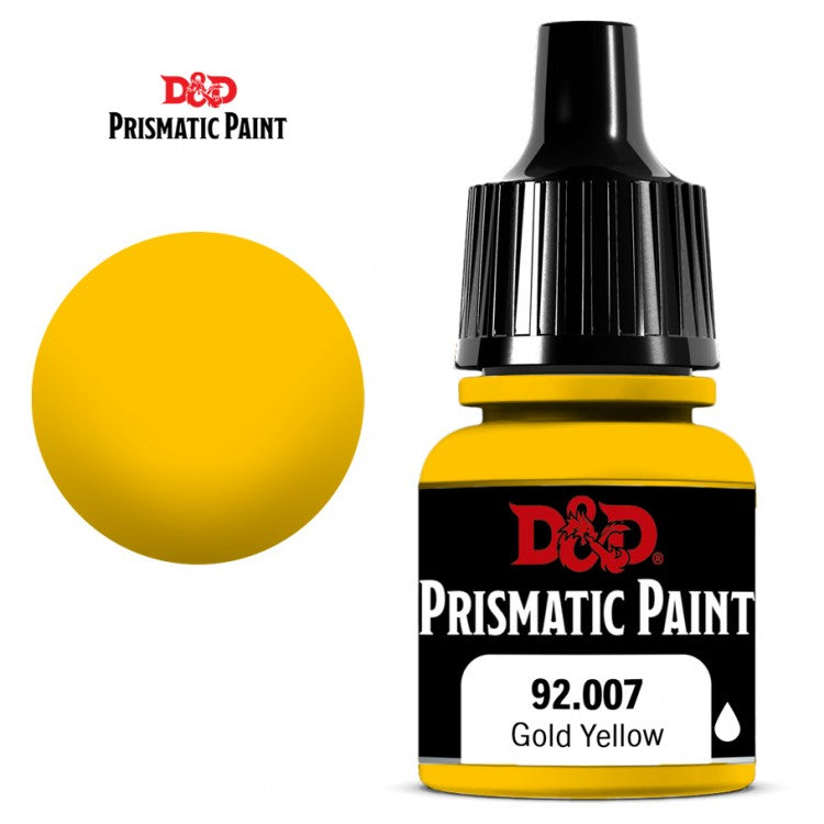 Envase de D&D Prismatic Paint: Gold Yellow – 8 ml