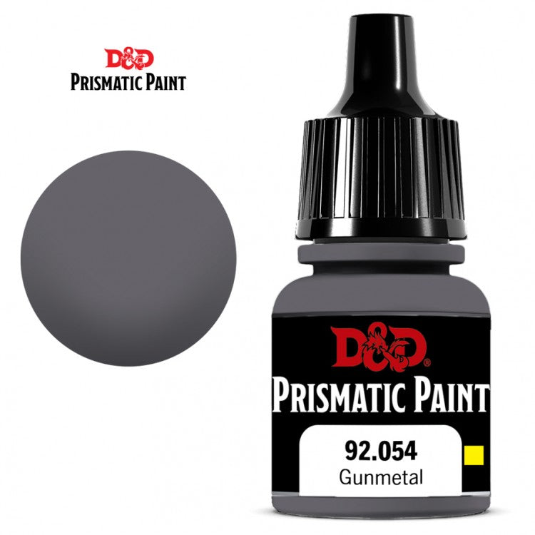 Envase de D&D Prismatic Paint: Gunmetal (Metallic) – 8 ml