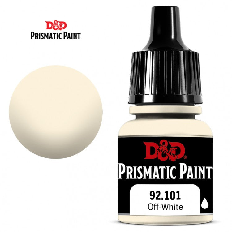 Envase de D&D Prismatic Paint: Off White – 8 ml