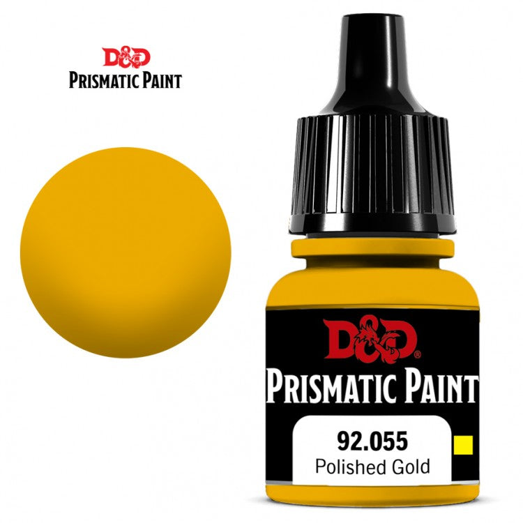 Envase de D&D Prismatic Paint: Polished Gold (Metallic) – 8 ml