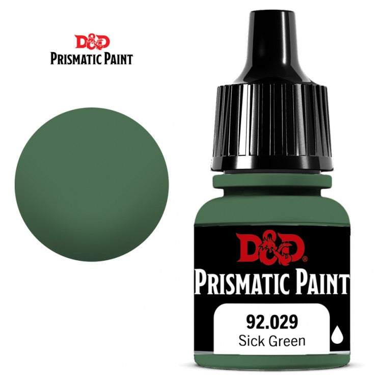 Envase de D&D Prismatic Paint: Sick Green – 8 ml